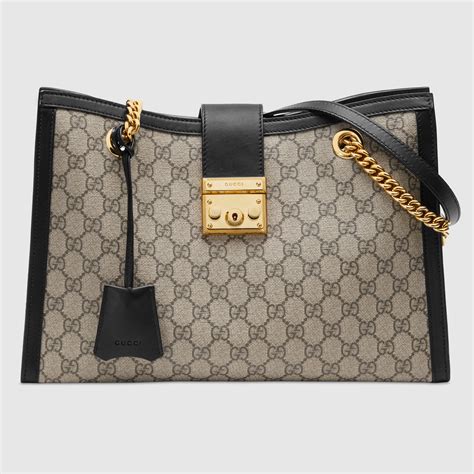 padlock gucci signature shoulder bag replica|gucci padlock medium shoulder bag.